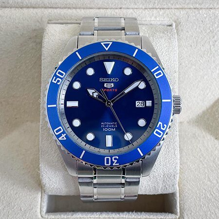 นาฬิกา Seiko Blue 5 Sport Srpb89k automatic