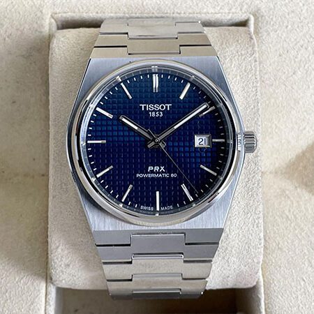 รับซื้อนาฬิกา Tissot PRX Powermatic 80 BLUE