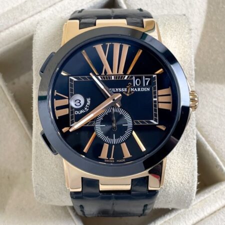 นาฬิกา Ulysse Nardin Executive Dual Time Rose Gold