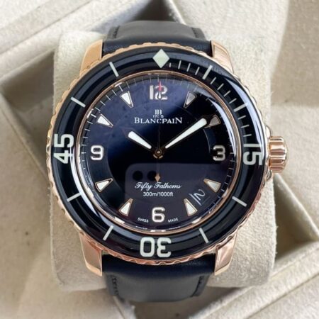 รับซื้อนาฬิกา Blancpain Fifty Fathoms ROSE GOLD