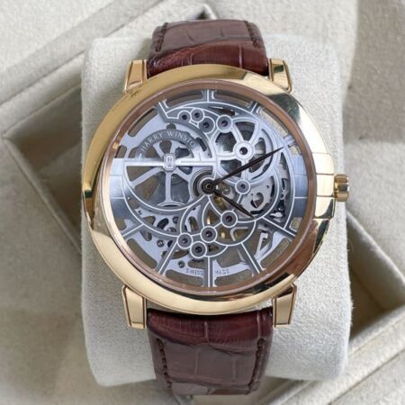 Harry Winston Modnight Skeleton ROSE GOLD