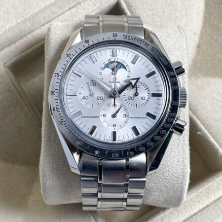 ขายนาฬิกา Omega Speedmaster Moonphase 1866 Silver