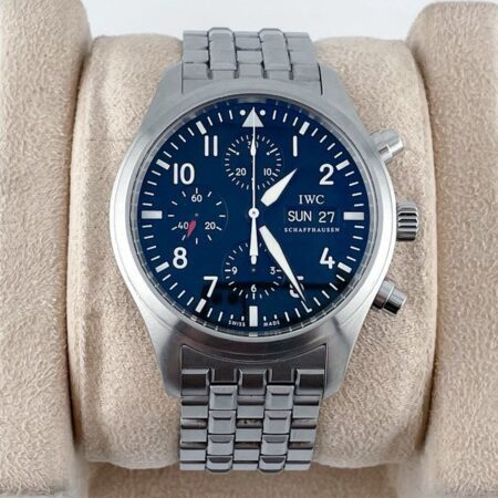 IWC Flieger Pilot Chronograph 3717 Black