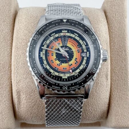 Mido Ocean Star Decompression WorldTimer GMT Yellow M026.829.17.051.00