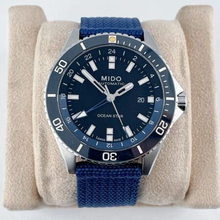 Mido Ocean Star GMT Ceramic Black Blue