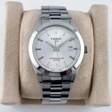 นาฬิกามือสอง Tissot Gentleman Silicium Automatic Silver