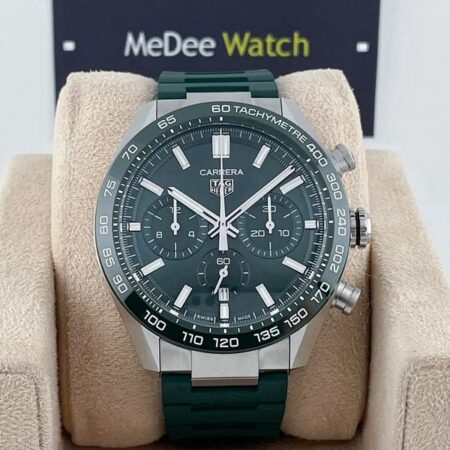 นาฬิกา Tag Heuer Carrera 02 Green CERAMIC Chronograph CBN2A1N FT6238