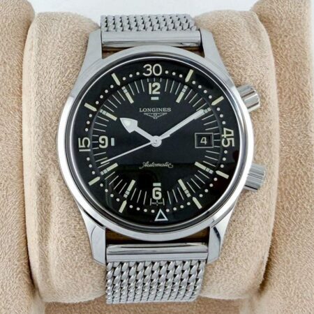 นาฬิกาของแท้ Longines Legend Diver Black Auto L36744506