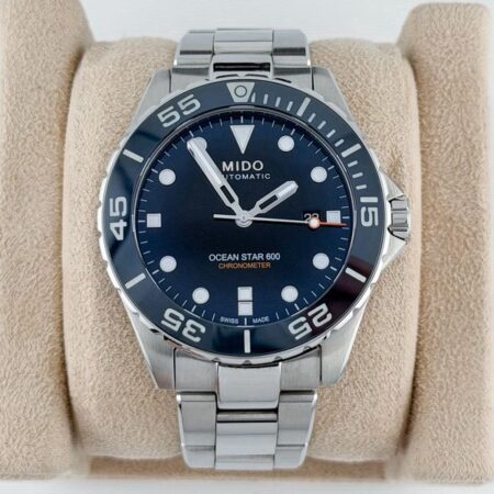 ร้านนาฬิกา Mido Ocean Star 600 Blue M0266081104101