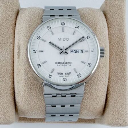 นาฬิกามือสอง Mido All Dial White Auto M8340.4.B1