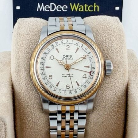 นาฬิกามกล้ฉัน Oris Big Crown Pointer Date 2 Tone Automatic 7551