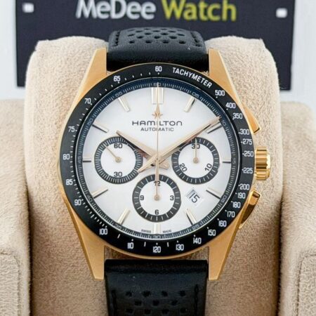 Hamilton Jazzmaster Performer Chrono Rose Gold H36626710