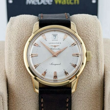 รับซื้อ Longines Conquest Heritage Date Automatic 18K GOLD L16116