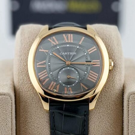 นาฬิกา Cartier Drive De Cartier 18K Rose Gold WGNM0004