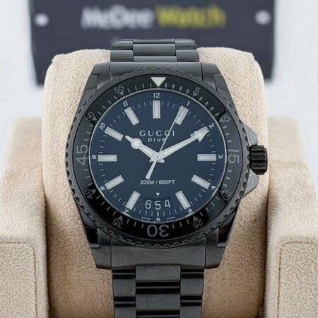 ขายนาฬิกา Gucci Dive 200M All Black YA136205