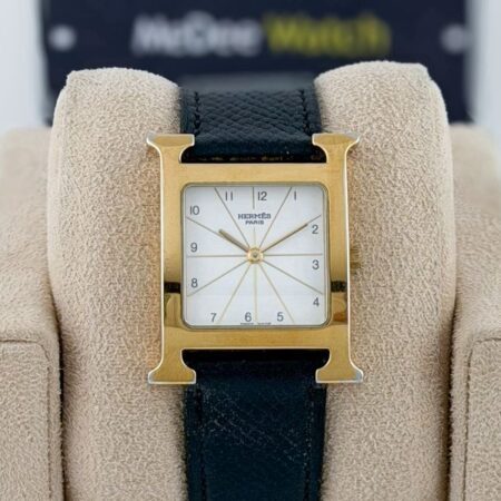 ขายนาฬิกา Hermes Heure H Medium Gold HH1