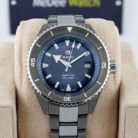 รับซื้อนาฬิกา Rado Captain Cook Hi-Tech Ceramic Diver Blue R32144202