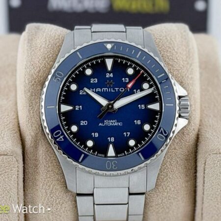 นาฬิกา Hamilton Khaki Navy Scuba Blue Ceramic H82505140