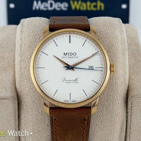 นาฬิกา Mido Baroncelli Heritage Gent Rose Gold PVD M027.407.36.260