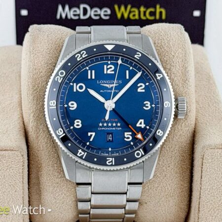 Longines Spirit Zulu Time Blue Ceramic L3.812.4.93.6