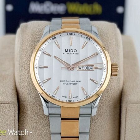 ร้านนาฬิกา Mido Multifort Chronometer 2-Tone Rose Gold M038.431.22.031