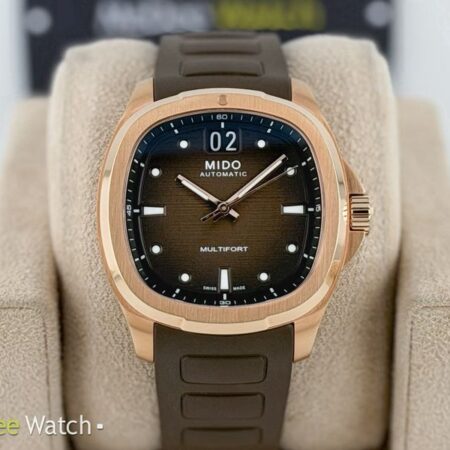 Mido Multifort TV Big Date Rose Gold Chocolate M0495263729100