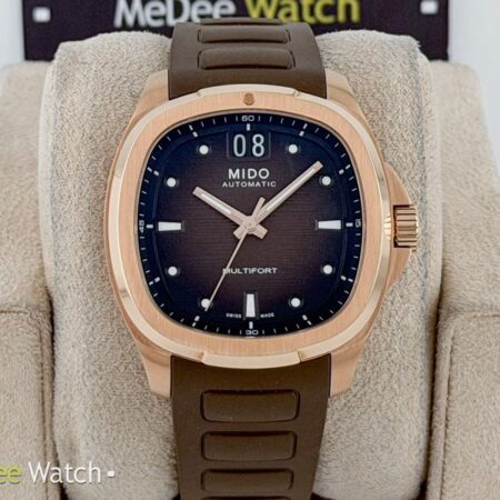 นาฬิกา Mido Multifort TV Big Date Rose Gold M0495263729100