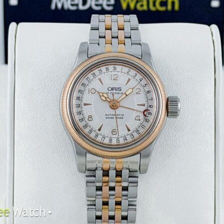 นาฬิกาของแท้ Oris Big Crown Pointer Date 2 Tone 7550