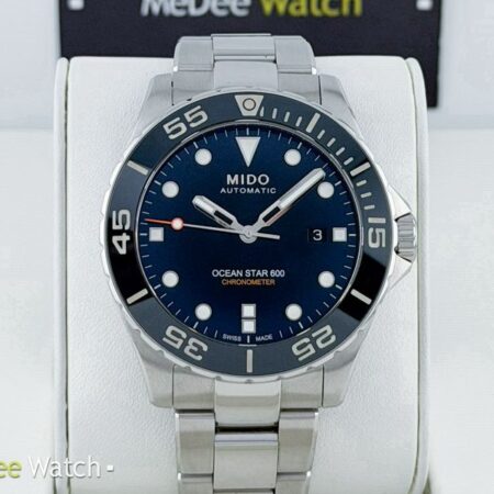 Mido Ocean Star 600 Chronometer Blue Ceramic M0266081104101