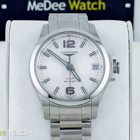 Longines Conquest V.H.P. White L33164766