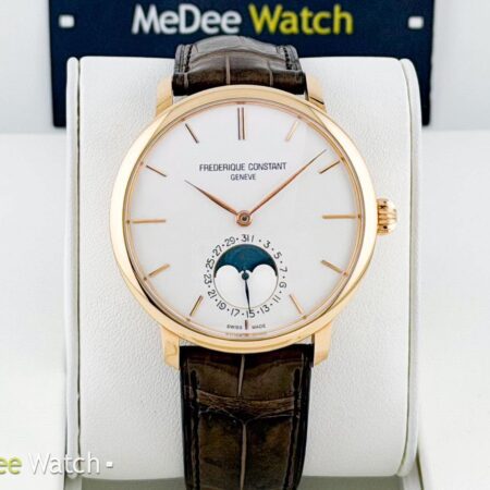Frederique Constant Slimline Manufacture Moonphase Rose Gold FC-705X4S9