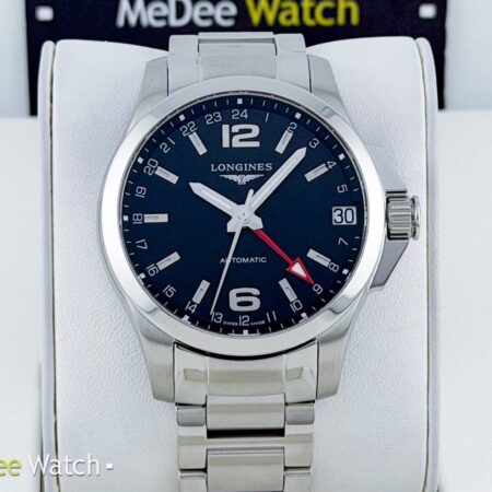 นาฬิกา Longines Conquest GMT Black L36874566