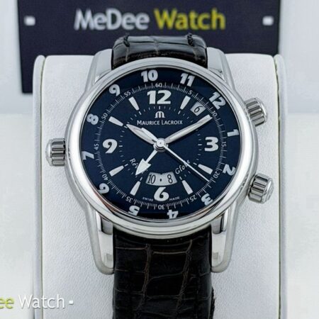 Maurice Lacroix Masterpiece Reveil Globe GMT Alarm MP6388-SS001-330