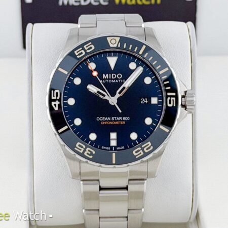 ขายนาฬิกา Mido Ocean Star 600 Chronometer Blue M0266081104101