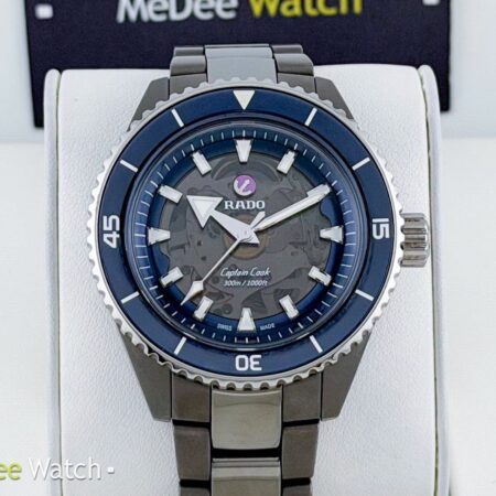 นาฬิกาของแท้ Rado Captain Cook High-Tech Ceramic Skeleton Blue R32128202