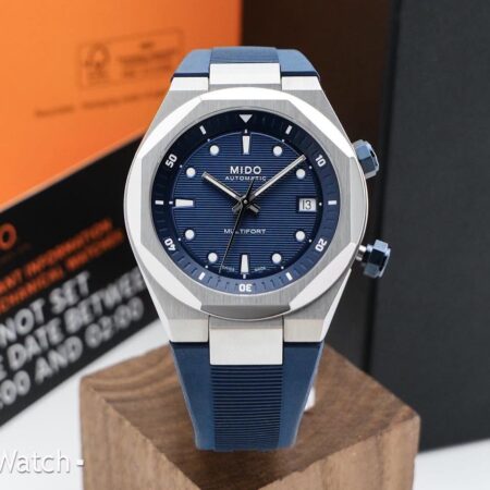Mido Multifort Eight Two Crowns Blue M0475071704100