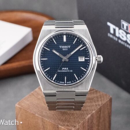 นาฬิกา ราคา Tissot PRX Powermatic 80 Blue T1374071104100